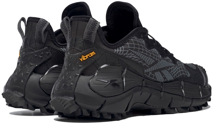 Reebok Zig Kinetica II Edge ' Black Pure Grey' H00064 Shop Reebok Zig Kinetica II Edge ' Black Pure Grey' H00064