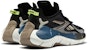 Reebok Zig Kinetica Surge II Kasut Larian Hitam/Kelabu FX9355