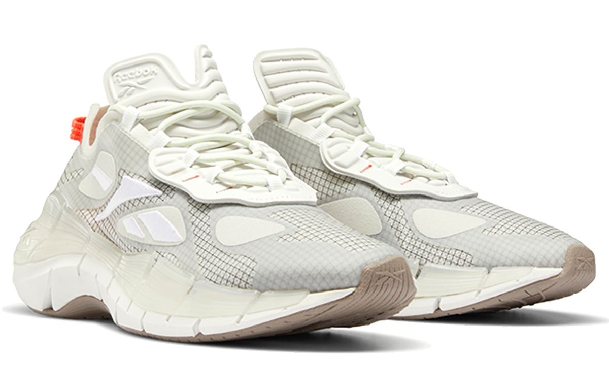 Lookbook Reebok Zig Kinetica Surge II 'Gris Naranja' FX9356