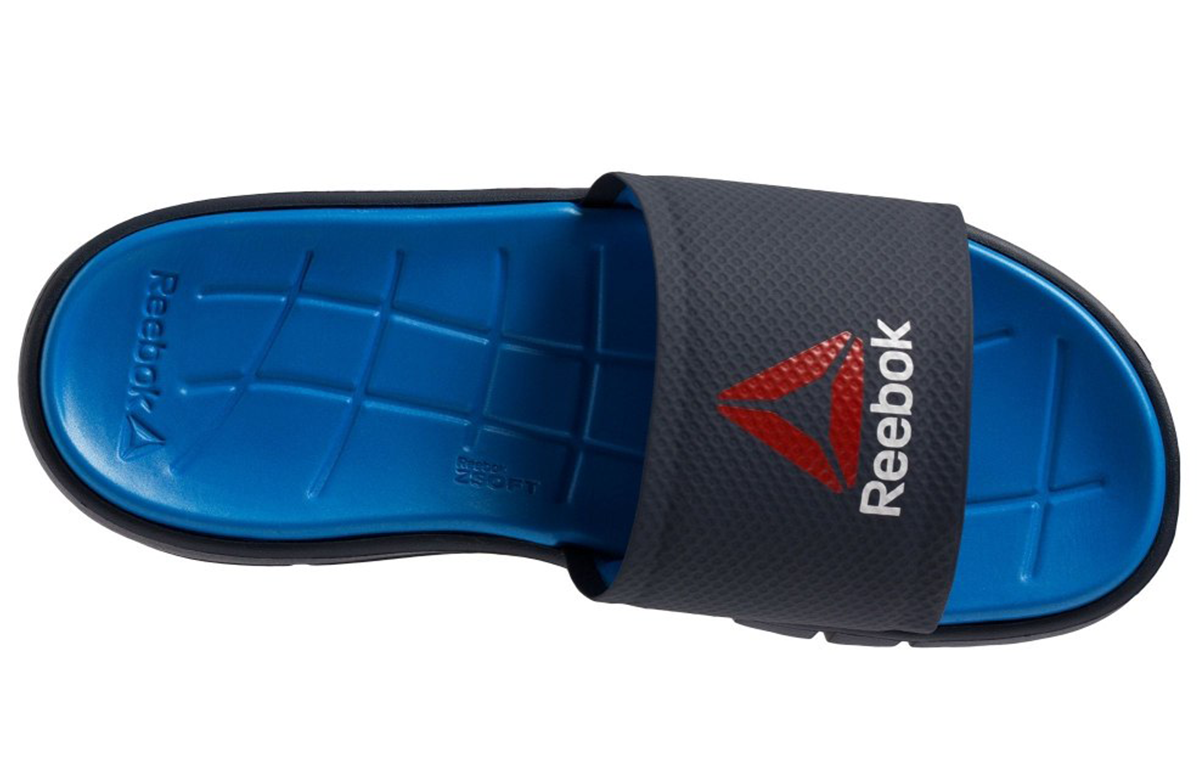 Shop Pantofole Reebok ZPrint Blu AQ9266