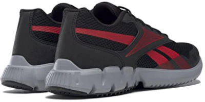 Shop Reebok Ztaur Run 舒適耐磨跑步鞋 黑紅色
