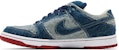 Reese Forbes x Nike Dunk Low Pro SB 'Denim' Lelaki Kasut Sneakers 304292-441