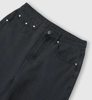 Seluar Denim Lebar Hitam Remain Second Natural Washed LBLMPT01 Cheap Seluar Denim Lebar Hitam Remain Second Natural Washed LBLMPT01