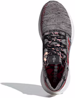 Details for adidas Pureboost Go 低筒 跑步鞋 男女同款 灰紅白