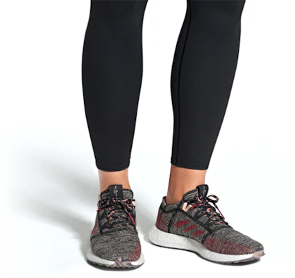 Ren Zhe x adidas PureBoost Go 'Black Scarlet' F36193 Cheap Ren Zhe x adidas PureBoost Go 'Black Scarlet' F36193