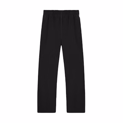 REPRESENT Black Elastic Waist Letter Pocket Knit Sweatpants INM4672-001