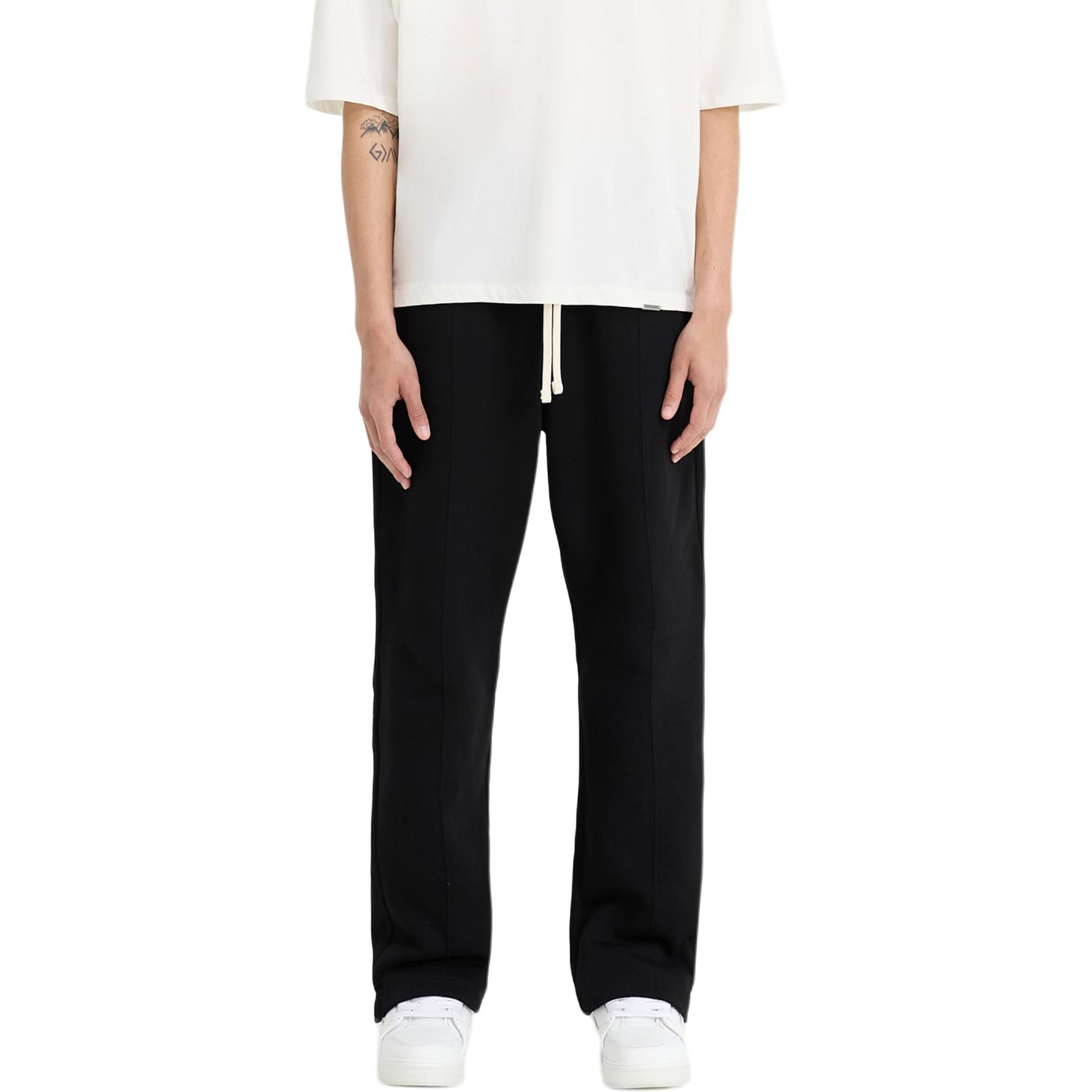 Purchase REPRESENT  Black Elastic Waist Letter Pocket Knit Sweatpants INM4672-001