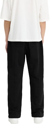 REPRESENT Black Elastic Waist Letter Pocket Knit Sweatpants INM4672-001 Details for REPRESENT Black Elastic Waist Letter Pocket Knit Sweatpants INM4672-001