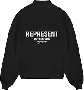 REPRESENT 黑色字母長袖圓領衛衣 MS402-401 Lookbook REPRESENT 黑色字母長袖圓領衛衣 MS402-401