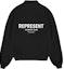 Lookbook REPRESENT Baju Sweatshirt Lengan Panjang Crewneck Hitam dengan Huruf MS402-401