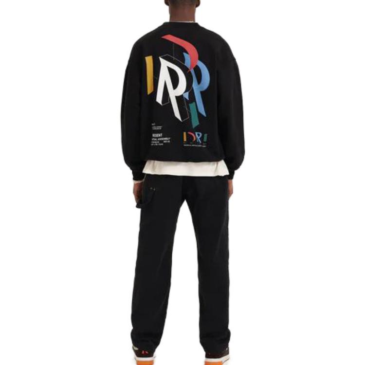 Purchase REPRESENT Baju Sejuk Hitam dengan Rekaan Cetakan Huruf di Belakang. M04274-01