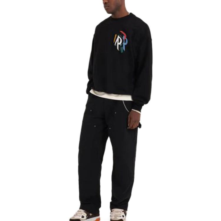 Details for REPRESENT Baju Sejuk Hitam dengan Rekaan Cetakan Huruf di Belakang. M04274-01