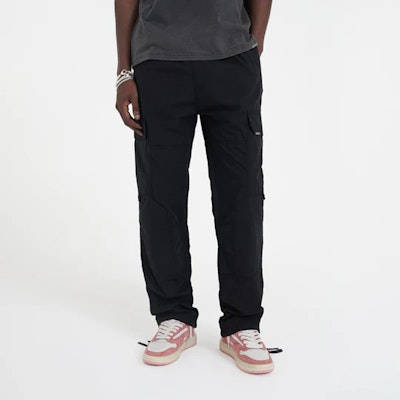 REPRESENT Black Straight-Leg Multi-Pocket Casual Pants. M08234-01 Purchase REPRESENT Black Straight-Leg Multi-Pocket Casual Pants. M08234-01