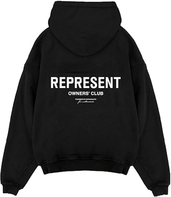 REPRESENT Black Zip-Up Hoodie with Letter Print Design MH4039-01 Lookbook REPRESENT Black Zip-Up Hoodie with Letter Print Design MH4039-01