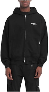 REPRESENT 黑色拉链连帽卫衣字母印花设计 MH4039-01 Shop REPRESENT 黑色拉链连帽卫衣字母印花设计 MH4039-01