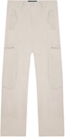 REPRESENT Embroidered Logo Herringbone Straight Pants in Light Beige. MLM510-426 REPRESENT Embroidered Logo Herringbone Straight Pants in Light Beige. MLM510-426