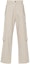 Order REPRESENT 刺繍ロゴ ヘリンボーン ストレートパンツ ライトベージュ MLM510-426