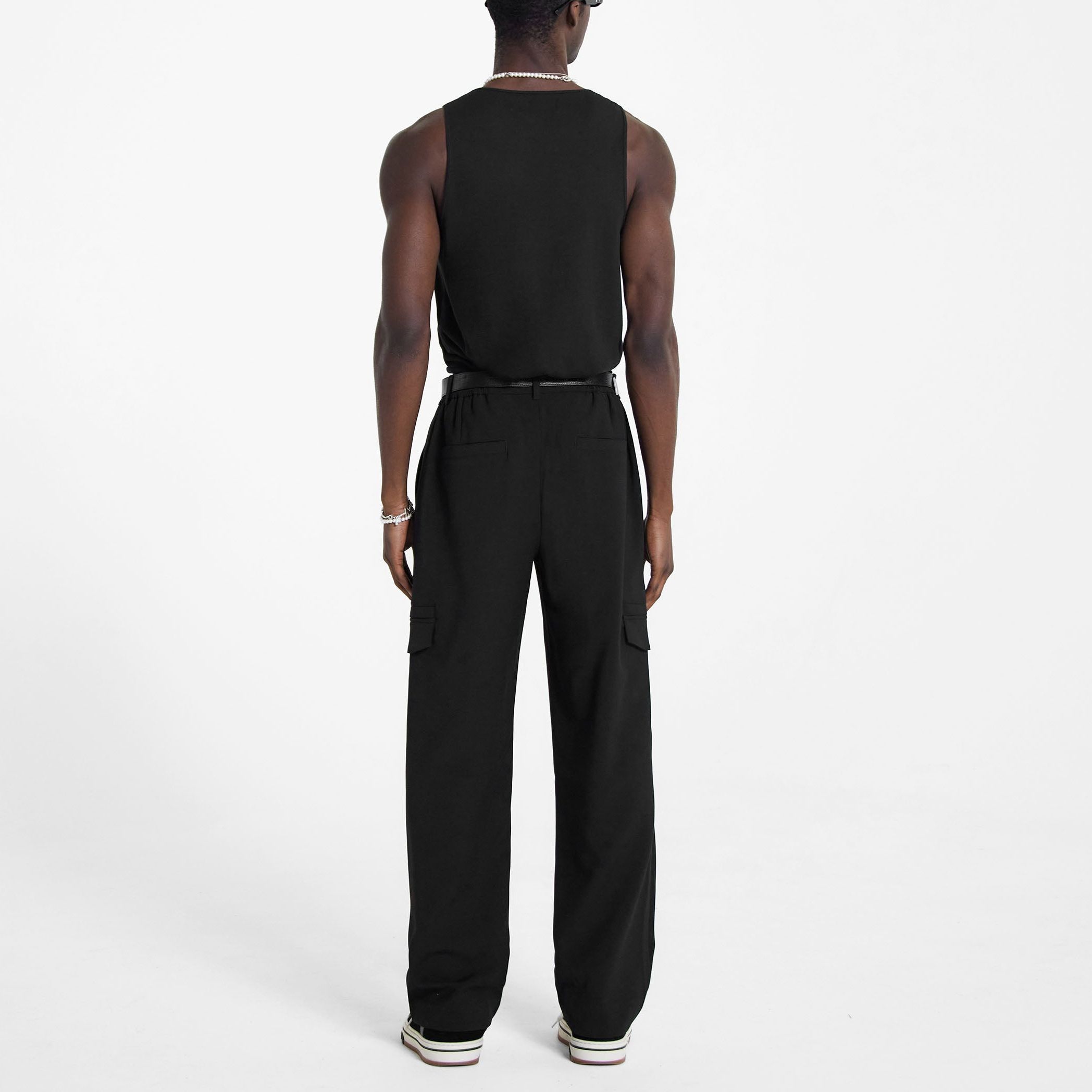 Purchase REPRESENT Pantalones Casual Sueltos Ajuste Recto Color Sólido MC5006-01