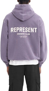 REPRESENT 紫色字母印花长袖连帽衫 MH4004-326 Purchase REPRESENT 紫色字母印花长袖连帽衫 MH4004-326