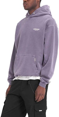 REPRESENT Hoodie Ungu dengan Cetakan Huruf Lengan Panjang. MH4004-326 Details for REPRESENT Hoodie Ungu dengan Cetakan Huruf Lengan Panjang. MH4004-326