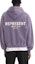 Purchase REPRESENT パープル 無地 ジップアップ フーディー 長袖 ゆったりフィット MH4039-326