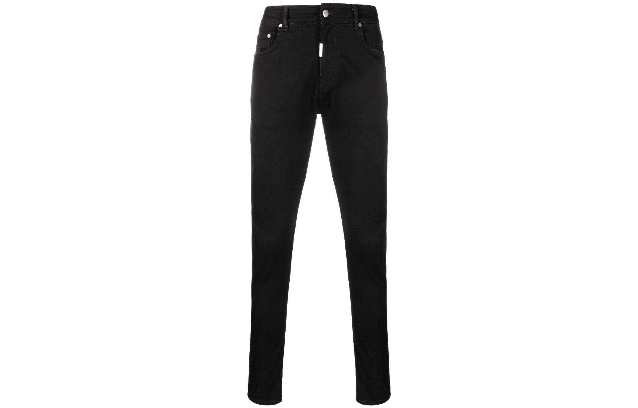 REPRESENT  Slim-Fit Cotton Black Jeans M07043-01