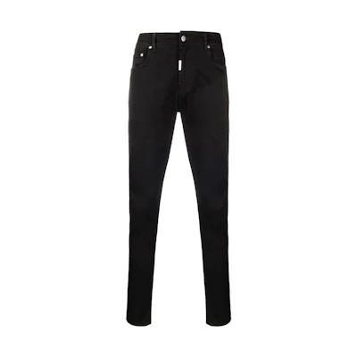 REPRESENT Slim-Fit Cotton Black Jeans M07043-01