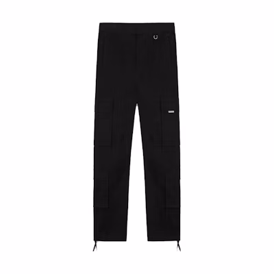 REPRESENT Solid Black Multi-Pocket Cargo Pants MCR5003-01