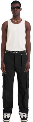 REPRESENT Solid Black Multi-Pocket Cargo Pants MCR5003-01 Purchase REPRESENT Solid Black Multi-Pocket Cargo Pants MCR5003-01