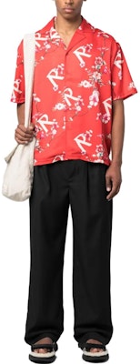 REPRESENT 黑色宽松褶皱阔腿裤 M08218-01 Lookbook REPRESENT 黑色宽松褶皱阔腿裤 M08218-01