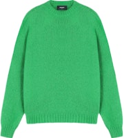 REPRESENT Solid Green Crewneck Oversized Knit Sweater MH3001301 REPRESENT Solid Green Crewneck Oversized Knit Sweater MH3001301