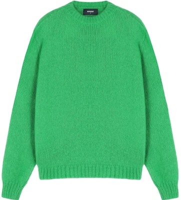 REPRESENT Solid Green Crewneck Oversized Knit Sweater MH3001301 Order REPRESENT Solid Green Crewneck Oversized Knit Sweater MH3001301