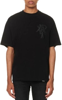 リプレゼント エンジェルプリント クルーネックTシャツ ブラック (メンズ) MT4026-01 Lookbook リプレゼント エンジェルプリント クルーネックTシャツ ブラック (メンズ) MT4026-01