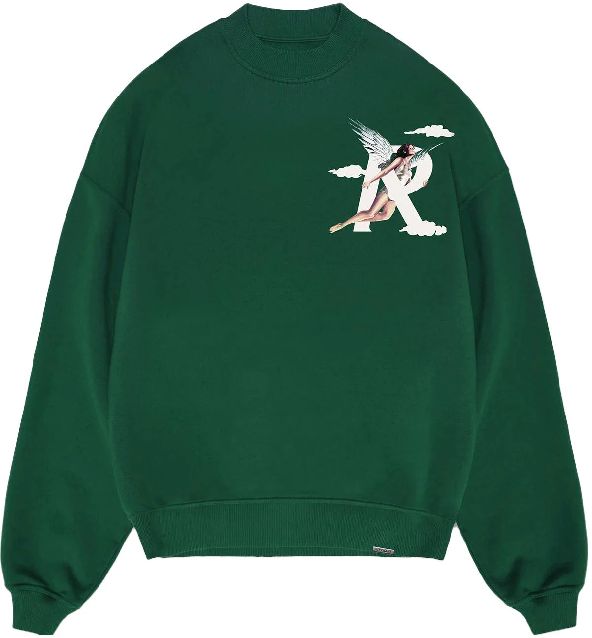 represent-angel-print-green-crewneck-pullover-sweatshirt-m04272-62