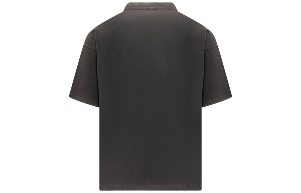 Lookbook リプレゼント アニマルプリント クルーネック 半袖Tシャツ ブラック MT4013-03