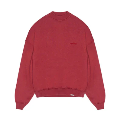 Represent Basic Solid Color Red Casual Sweatshirt (Men) M04106-06