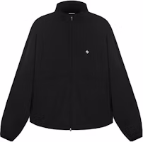 REPRESENT Black Loose Fit Lettering Stand Collar Long Sleeve Jacket 247M10-901 REPRESENT Black Loose Fit Lettering Stand Collar Long Sleeve Jacket 247M10-901