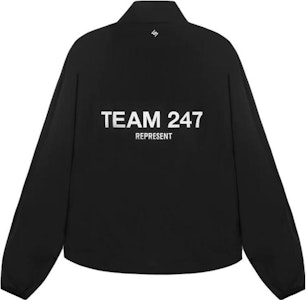 REPRESENT 黑色宽松字母立领长袖夹克 247M10-901 Lookbook REPRESENT 黑色宽松字母立领长袖夹克 247M10-901