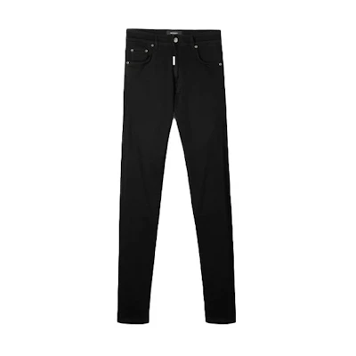 REPRESENT Black Embossed Logo Skinny Jeans - Fall Collection M07043-001