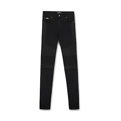 REPRESENT Black Jeans with Embossed Logo M07045-031