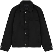Represent Black Loose Fit Turn-Down Collar Button-Up Jacket MS1002-01 Represent Black Loose Fit Turn-Down Collar Button-Up Jacket MS1002-01