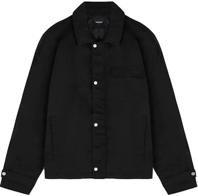 Represent 黑色寬鬆翻領扣式外套 MS1002-01 Buy Represent 黑色寬鬆翻領扣式外套 MS1002-01