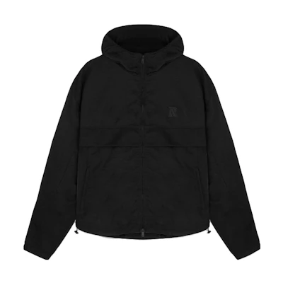 Represent Black Solid Color Slim Fit Hoodie Jacket MJ1011-01