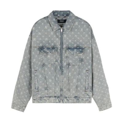Represent Blue Pullover Zip-Up Long Sleeve Jacket MJ6001-434