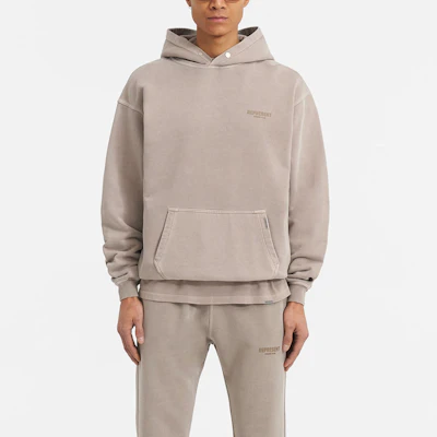 Represent Brown Letter Print Hoodie Sweatshirt OCM407-243 Shop Represent Brown Letter Print Hoodie Sweatshirt OCM407-243