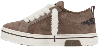 REPRESENT Brown Suede Low-Top Casual Sneakers for Men MF9026-04 REPRESENT Brown Suede Low-Top Casual Sneakers for Men MF9026-04
