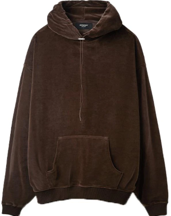 represent-brown-velvet-drawstring-hoodie-m04074-04