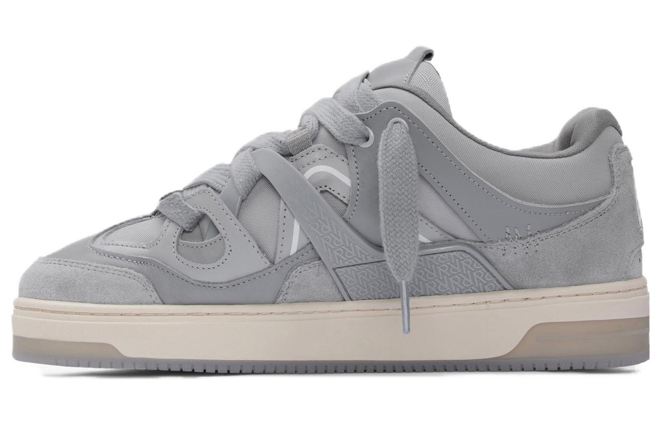 Represent Bully Low-Top 'Grey Leather' M12068-339
