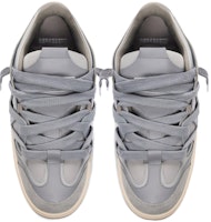 REPRESENT Bully 皮革 圓頭系帶 低幫 板鞋 男款 灰色 Lookbook REPRESENT Bully 皮革 圓頭系帶 低幫 板鞋 男款 灰色