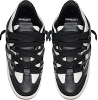 REPRESENT 霸王 牛皮 圓頭綁帶 低筒 帆布鞋 男款 黑色 Purchase REPRESENT 霸王 牛皮 圓頭綁帶 低筒 帆布鞋 男款 黑色